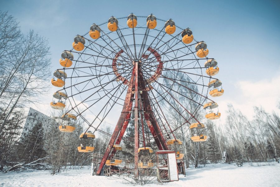 Ferris Wheel In Chernobyl
